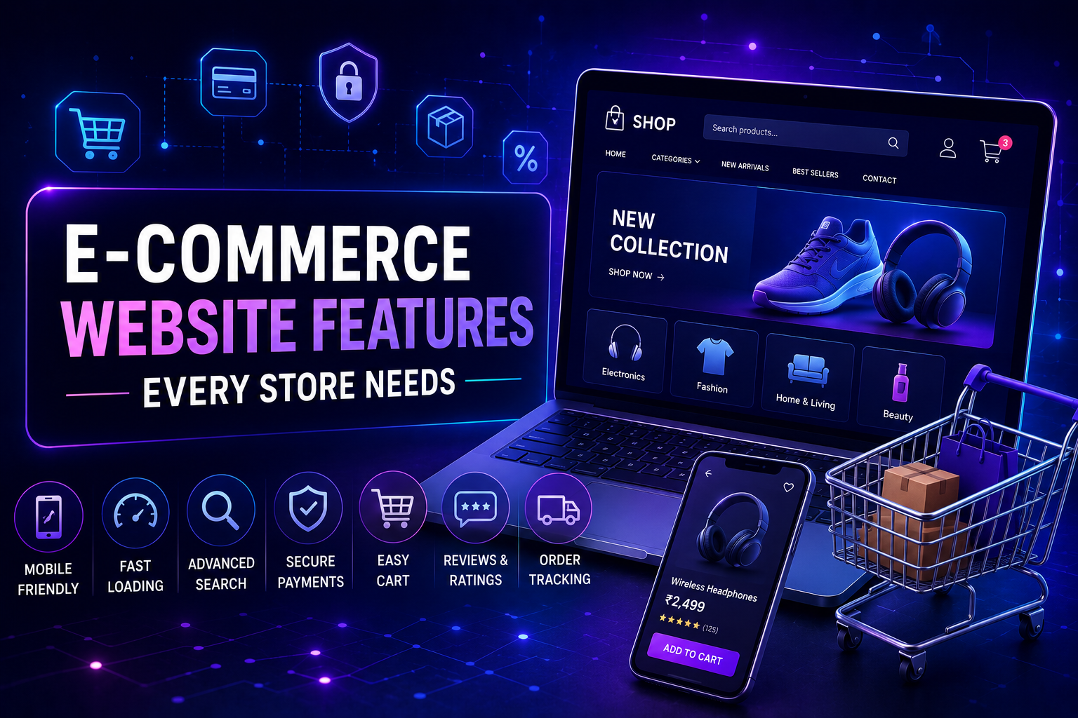 E-commerce Website Features Every Store Needs
